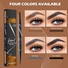 LOKFAR Microblading Eyebrow Pen, 2-In-1 Dual-Ended Waterproof Eyebrow Pencil with