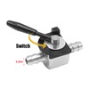 Anxingo Inline Fuel Shut Off Valve, 1/4" Ball Valve, Replacement