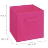 ClosetMaid 5880 Cubeicals Fabric Drawer, Fuchsia