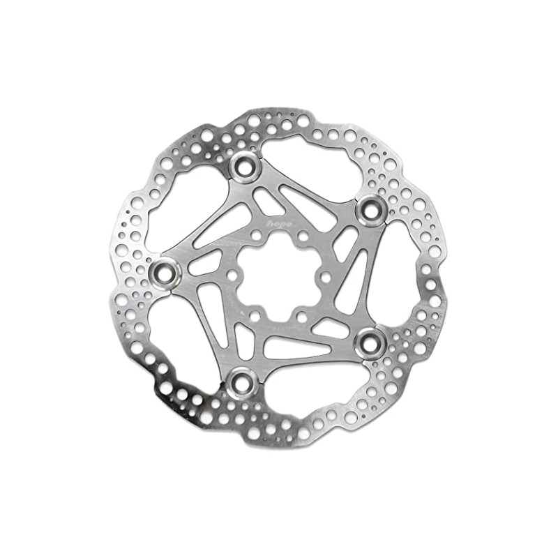 Hope Floating Disc Brake Rotor (Silver, 160mm)