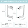 Apopip Shower Door Handle Replacement Set M 6158 2-Pack