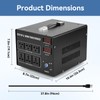 5000W Voltage Transformer Step Up/Down, 110V/220V Voltage Converter, Manual Rewiring