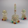 Earrings and Tikka Set (Multicolor Jhumka)