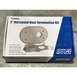 Mars 72952 Horizontal Vent Termination Kit 2” New