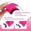 20 Pares Blister Extensiones De Pestañas 3d Kit Maquillaje
