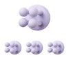 4 pcs Silicone Waterproof self Adhesive Toothbrush Holder,Multi-Function Wall Mounted