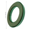 COHEALI Ring Sucker Wet Floral Foam Wreath 11.2 inches Wet