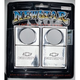 Newstar Vintage 80's 90's Automotive Door Lock Scratch Guard Accent Trim CAMARO