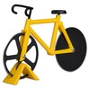Pizza Cutter in Bicycle Design Yellow / Black 18 x