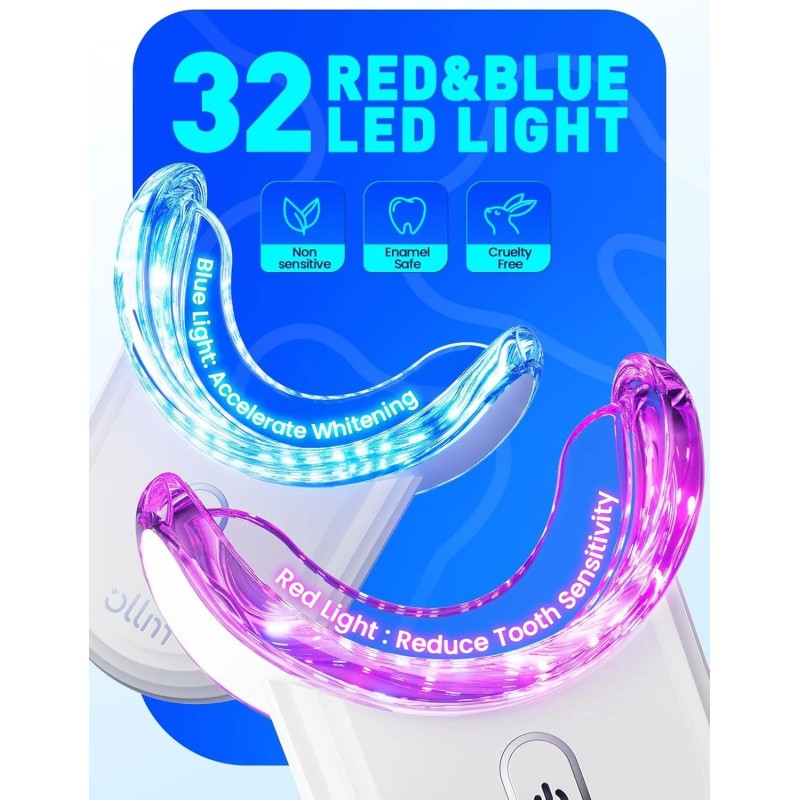 OLLM Teeth Whitening Kit for Sensitive Tooth: Professional Gel 01_white