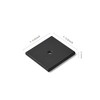 Khtumeware 10-Pack 1-1/2 Inch Square Backplate for Knobs in Matte