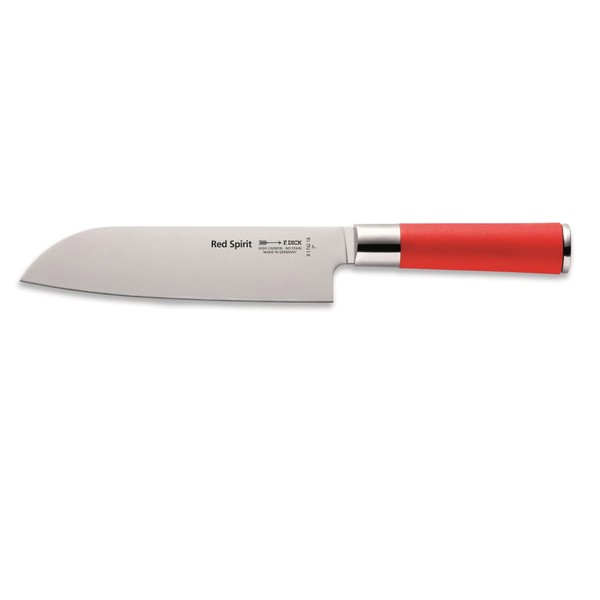 Dick Knives GH291 Spirit Santoku Knife, 18 cm, Red