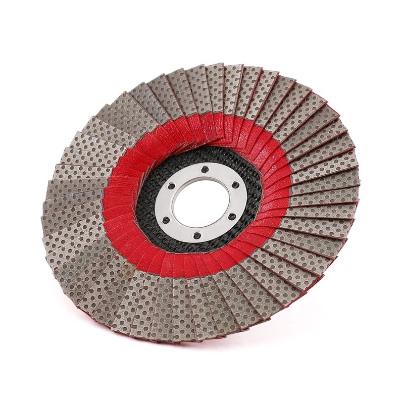 HOMESOM 5 Inch 1 Piece 120 Grit Sanding Discs Flap