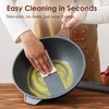 SENSARTE Nonstick Wok Pan with Lid 11Inch, Healthy Stir-fry Pan