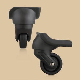 Luggage Wheels Replacement, Suitcase Wheels Replacement, Repair Suitcase, Replacement Casters for Luggage Casters, 360 Degree Rotation (1 Pair)