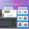 ATTACK SHARK R82HE 75% Rapid Trigger Mechanical Gaming Keyboard Wired,Hall