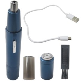 USonline911 2-in-1 Electric Nose & Ear Hair Clipper Set, High-Speed Stainless Steel Blades, USB Charging, Washable Head, Quiet & Painless Grooming for Men Women, Lightweight & Travel-Friendly