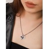OJERRY Kawaii Cute Hippie Indie Silver Star Pendant Choker Necklaces