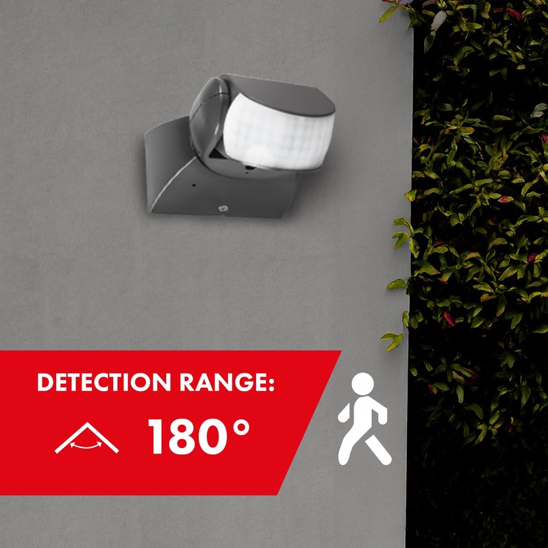 Maclean MCE201 GR Infrared PIR Motion Sensor Movement Detector IP65