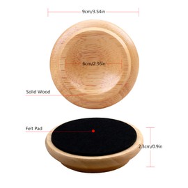 Piano Coasters, Furniture Coasters, Felt Coasters, Hardwood Coasters, Non-Slip Floor Protectors, Feet for All Floors and Wheels of Furniture, Sofa and Bed