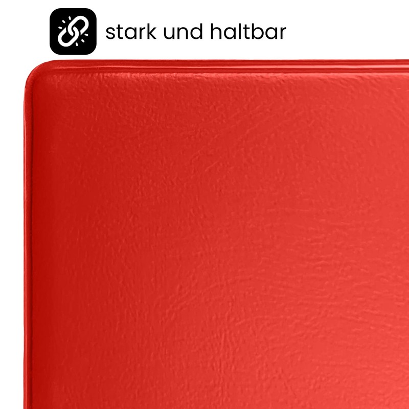 Netuno Clipboard A4 with Clip Red Writing Board Metal Clip