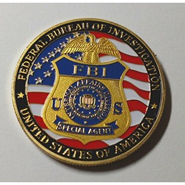 FBI Federal Bureau of Investigation IAD Special Agent Government Challenge Honor Coin