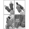 C.C - Guantes de invierno de punto cálido sin dedos