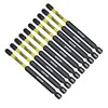 10 x SabreCut SCPZ389_10 89mm PZ3 Magnetic Impact Screwdriver Driver