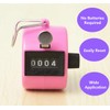 FormVan Hand Tally Counter with Lanyard 4-Digit Mechanical Palm Counter