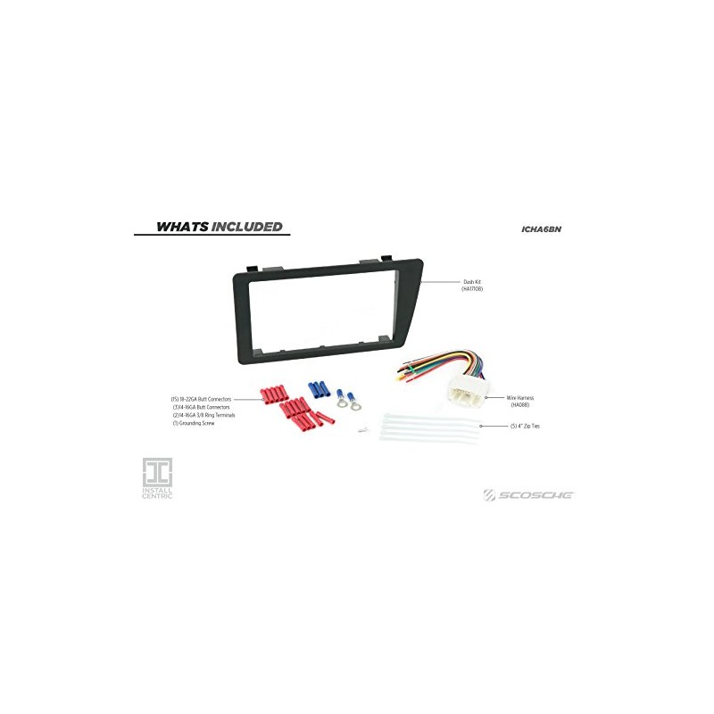 BOSS Audio Systems Dash Kit for Honda Civic 2001-05 Double