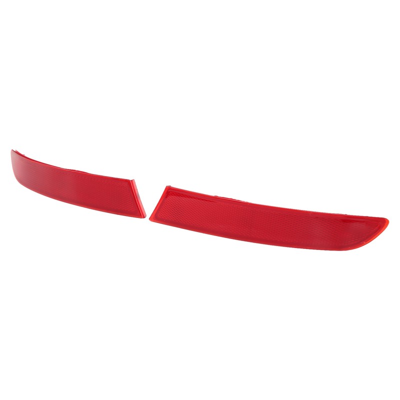 1 Pair Rear Bumper Reflector 63257352210 Smooth Surface Fit For