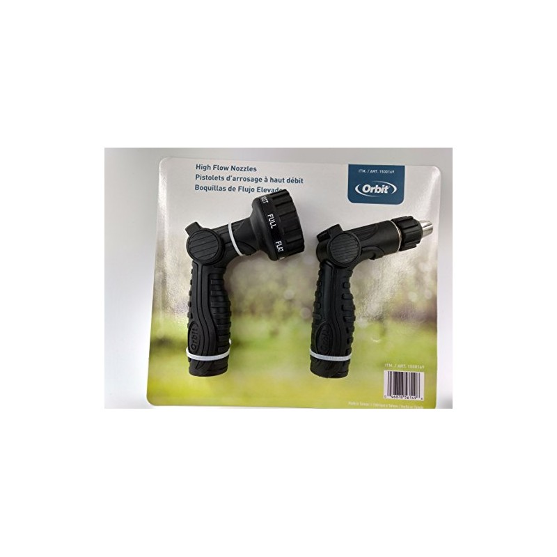 Orbit Hose High Water Flow Nozzles Two Pack (2PK)