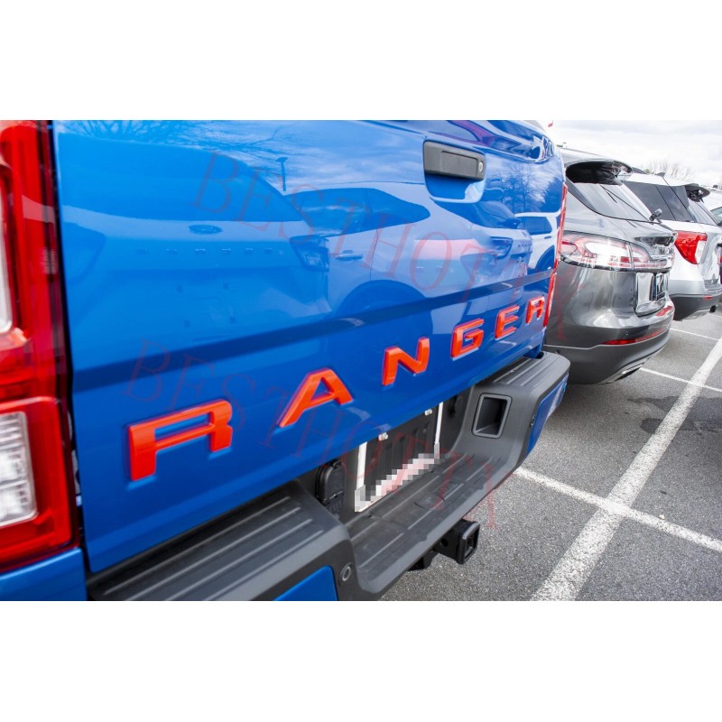 auto pro 0.3in Raised Tailgate Insert Letters fits 2019-2023 Ford