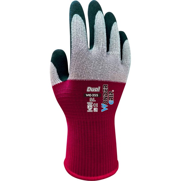 Wondergrip - Dual - WG-355 Safety Gloves - Single Latex