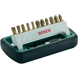 Bosch 2608255990 Screw Bits Titanium with Phillips/Pozidriv/Torx Heads Set of 11