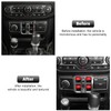 RT-TCZ Center Console Window Button Switch Trim Cover Decoration Interior