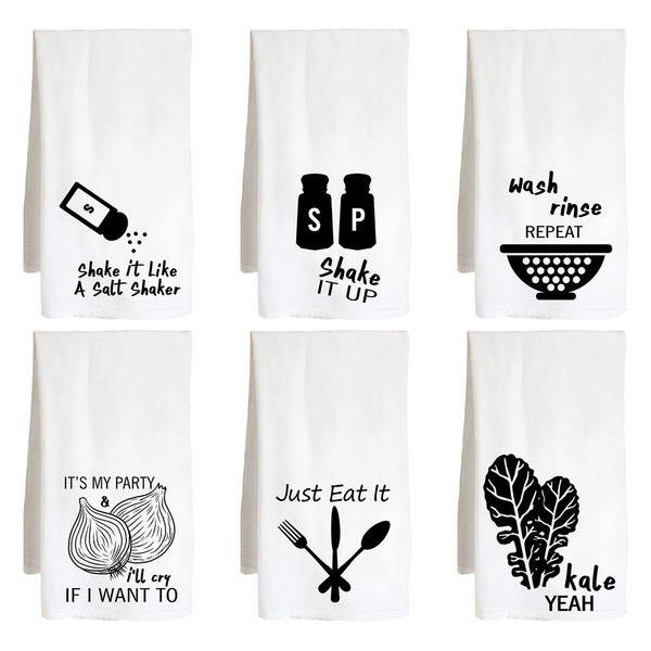 Live Nice Funny Music Themed SIX Pack - Cute Food