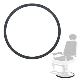 MoyRetty 22.8" Salon Chair Rubber Base Ring, Salon Equipment Floor Protective Rubber Ring Gasket,Hydraulic Styling Chair Round Rubber Base