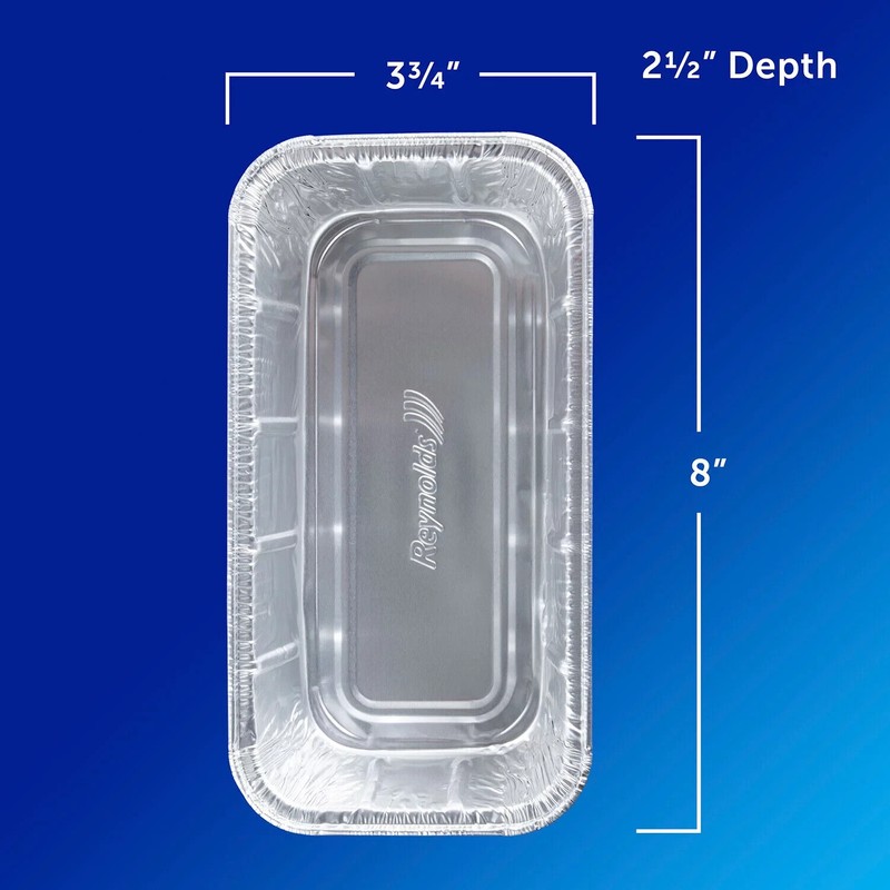 Reynolds Kitchens Aluminum Medium Loaf Pans with Lids (12 ct.)