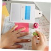 IWOWHERO Nail Art Stamping Plate Bag Manicure Press Nails Organizer