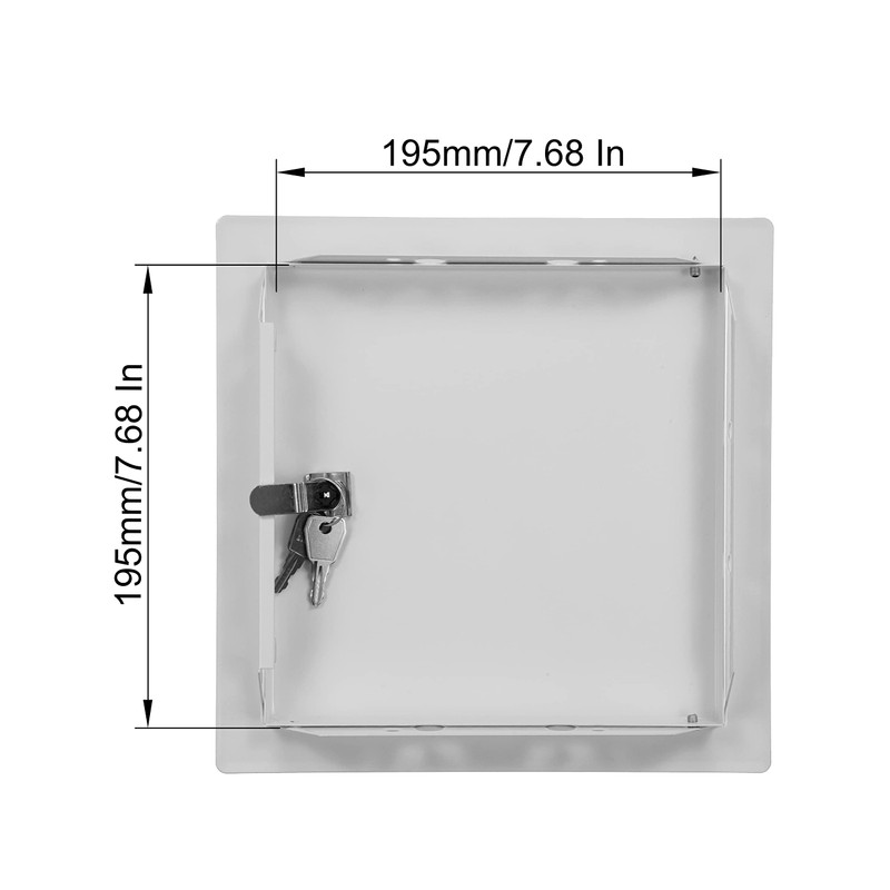 Repa Market 8 x 8 Inch Access Panel for Drywall/White