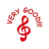 Nakano Music Lesson Stamp Ton's Very Good S130GCVG