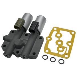 Transmission Dual Linear Shift Solenoid With Gasket Replacement for 28250-P6H-024 28250P6H024 Compatible with Honda Acura Accord Odyssey Prelude Pilot