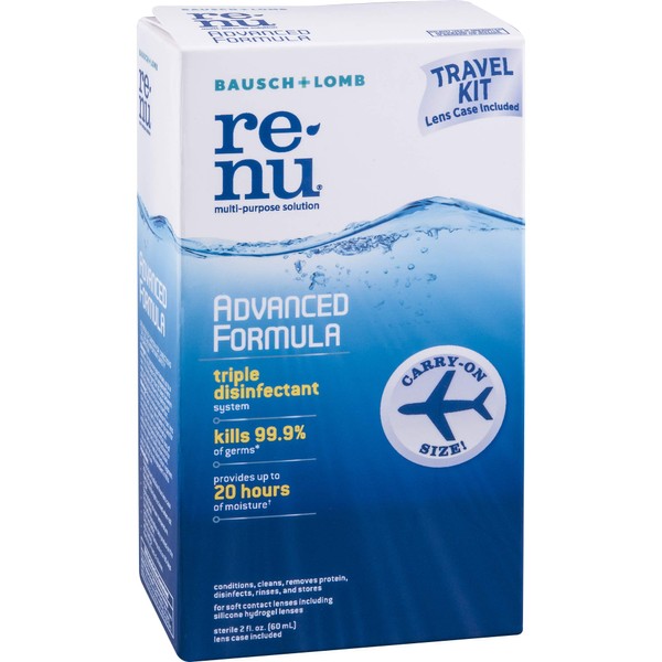 Renu MultiPlus Advanced Formula Multipurpose Solution Travel Pack, 2 Fl Oz
