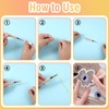 35 Pcs Punch Needle Kit, Punch Needle Tool Adjustable Punch