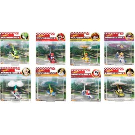 Hot Wheels Mario Kart Glider Assortment H (Set of 8) Cars GVD30-986H