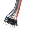 Wishiot Test Lead Clip Alligator Clip to Female/Male Breadboard Dupont