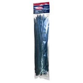 Cinchos Plásticos 4.6x450mm Negros 100 Piezas | Sujetacables Nylon Alta Resistencia | Cinchos para Cableado Organización Hogar Oficina Industria