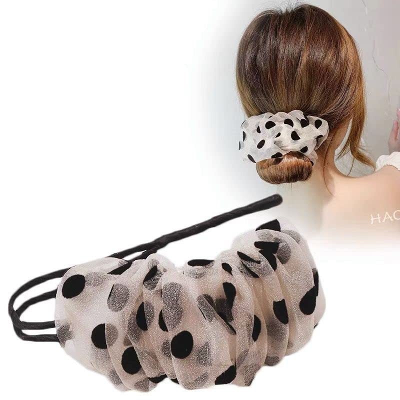 88flix Chignon Maker Deft Bun Hair Bun Hair Maker Chiffon