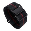 Binlun Elastic NATO Fabric Nylon Watch Strap, Waterproof Replacement Velcro